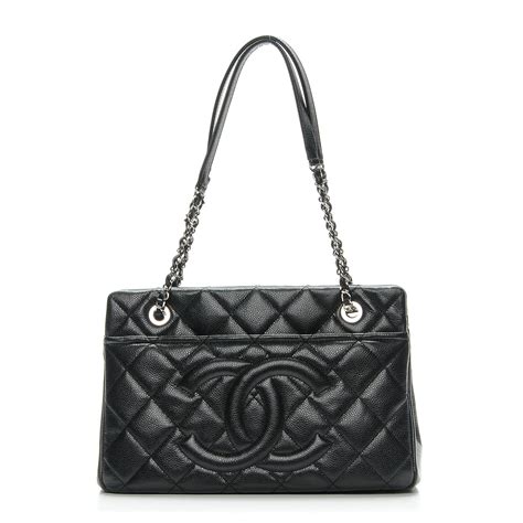 chanel caviar quilted ghw timeless cc|Chanel 2018 Caviar Quilted Timeless Tote .